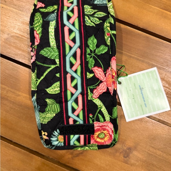 Vera Bradley Floral Black and Green Wallet - Picture 2 of 4